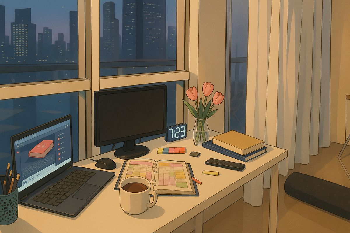 Lake Reflection at Sunset